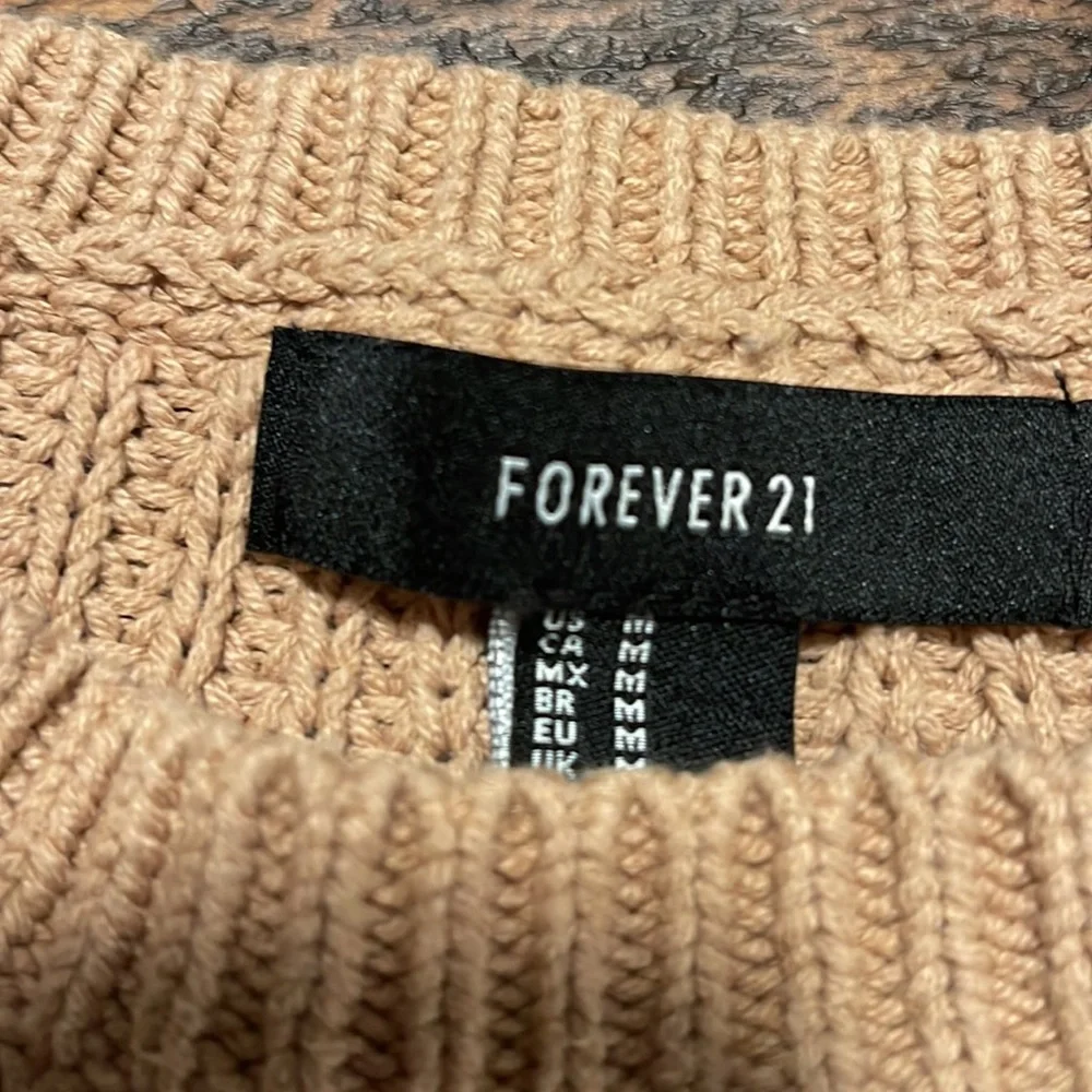 Forever 21 - Long Sleeve Striped Sweater - Size: M